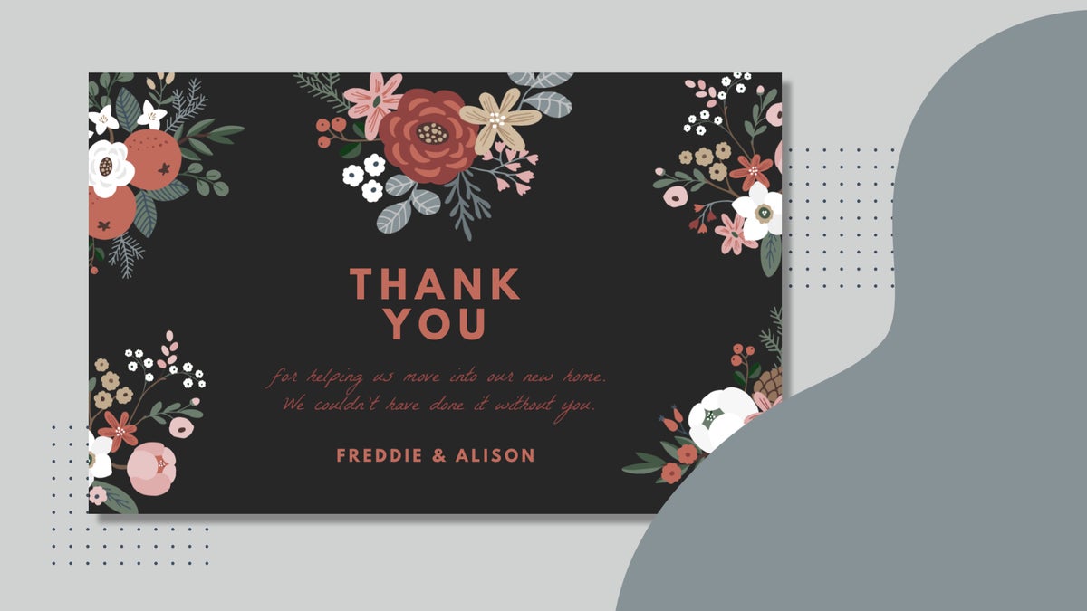 Personalized Thank You Card Tutorial | Learn BeFunky