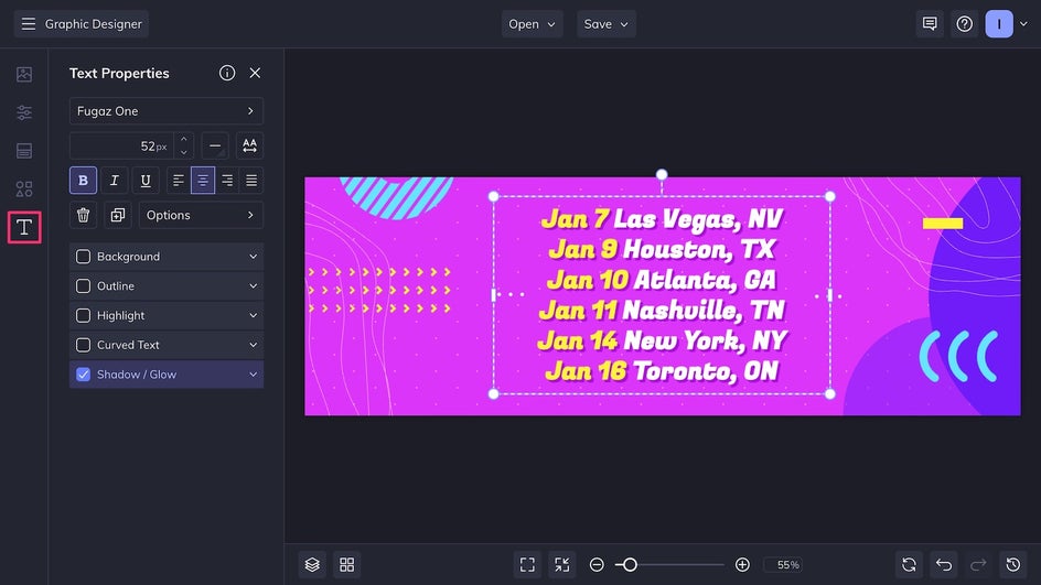 Twitter Header Text Tutorial 2