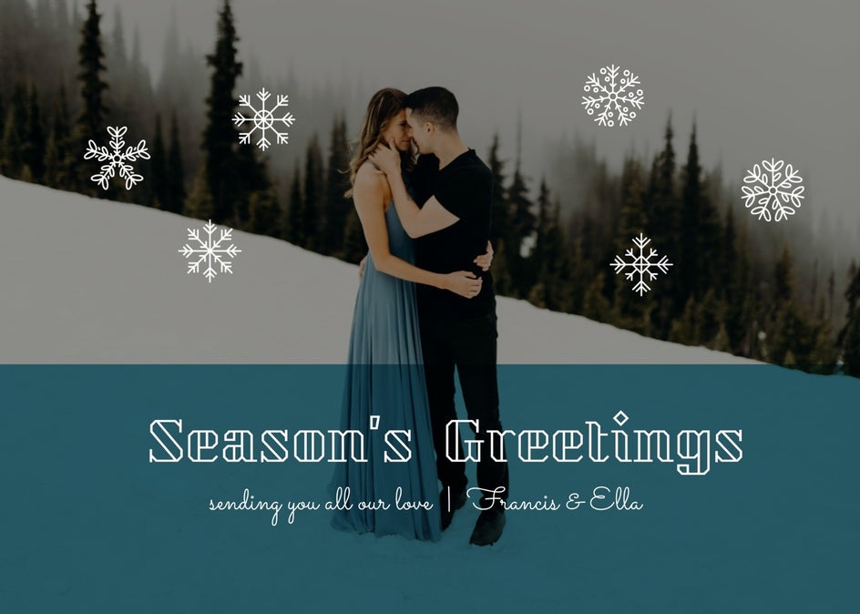 seasons greeting card