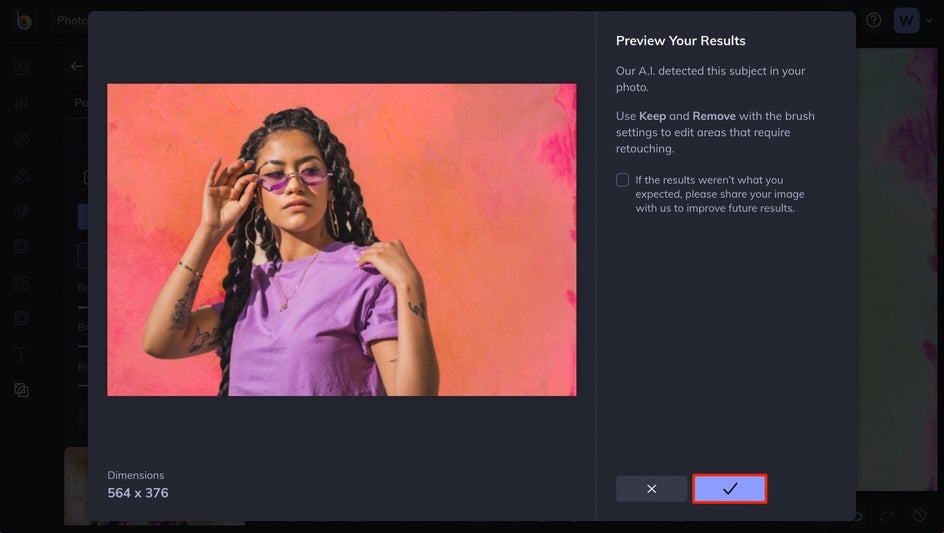 save isolate subject result
