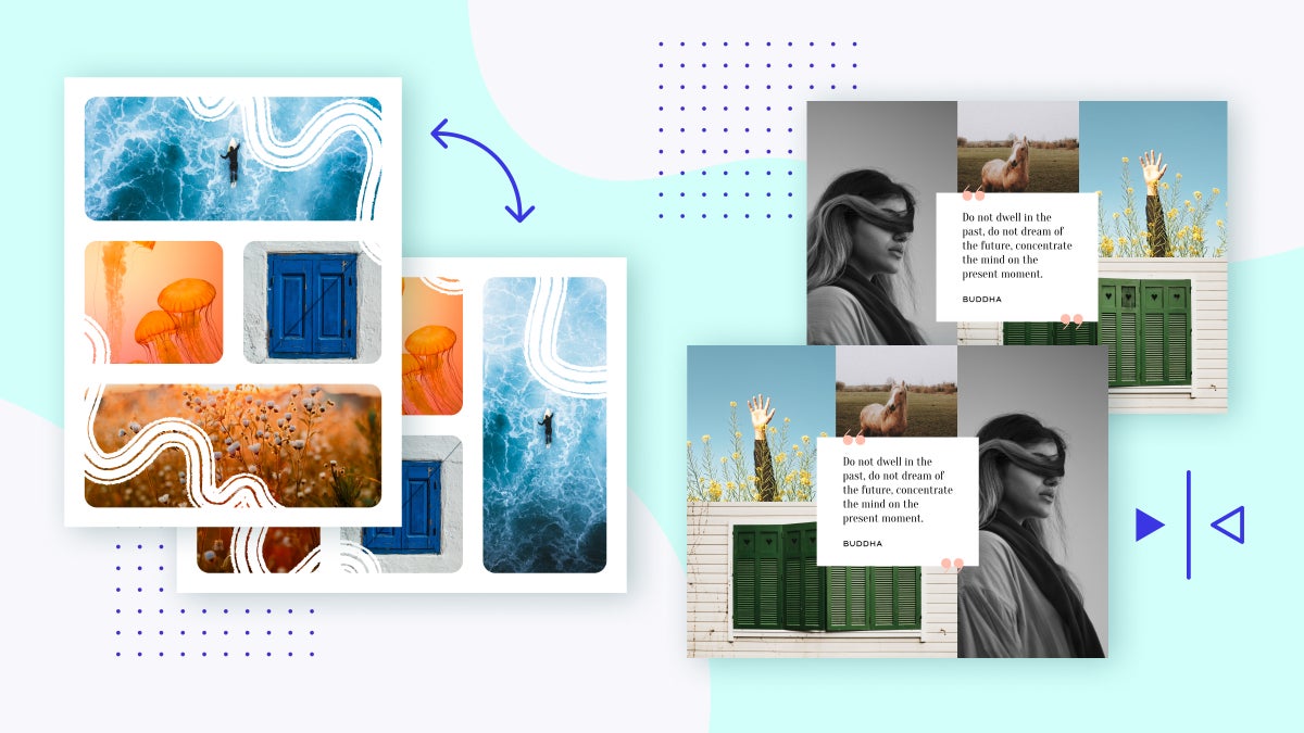 Expanded Collage Layout Options With Flip and Rotate | Learn BeFunky