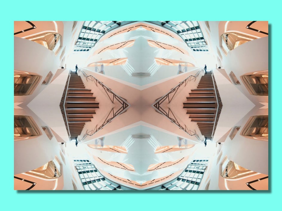 mirrored kaleidoscopes example