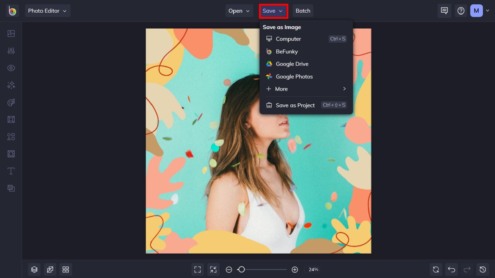 How to Design a Photo Frame With Graphics Learn BeFunky