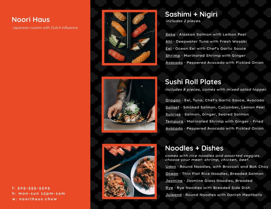 final menu brochure