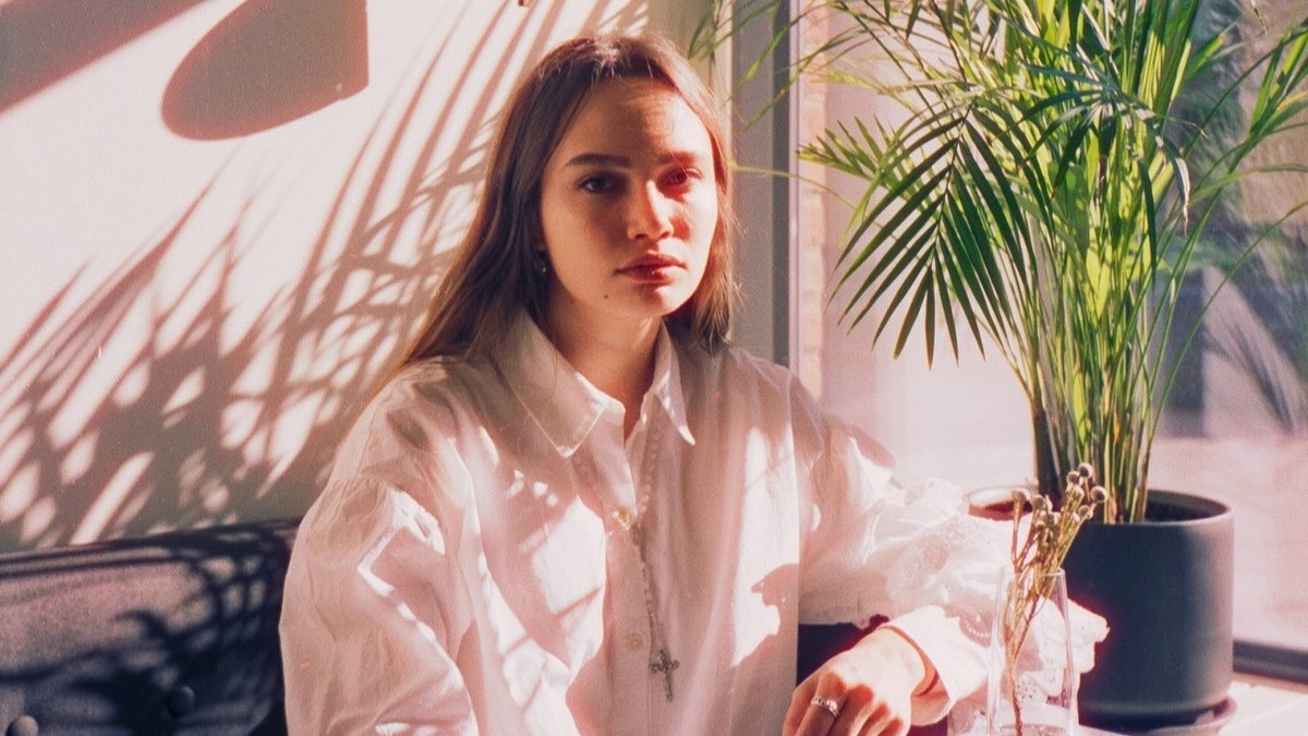 Luxury fashion editorial portrait generated by artificial intelligence