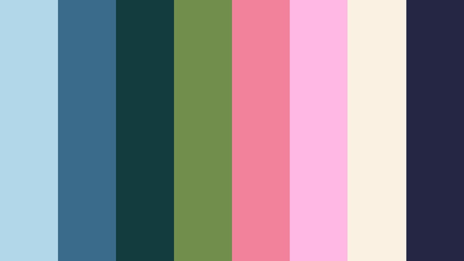 color palette 8 tone
