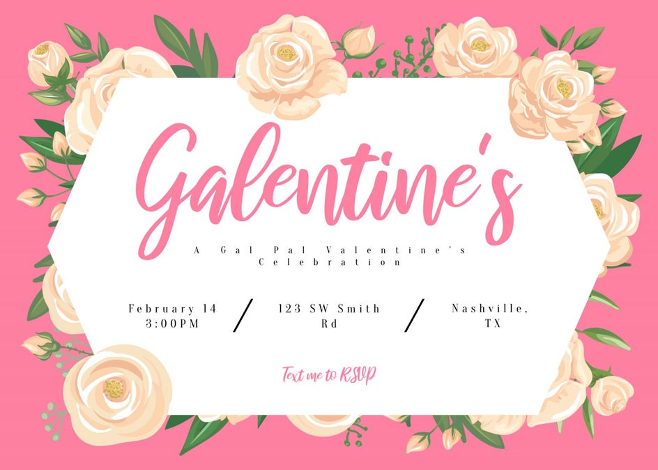 galentines invite after