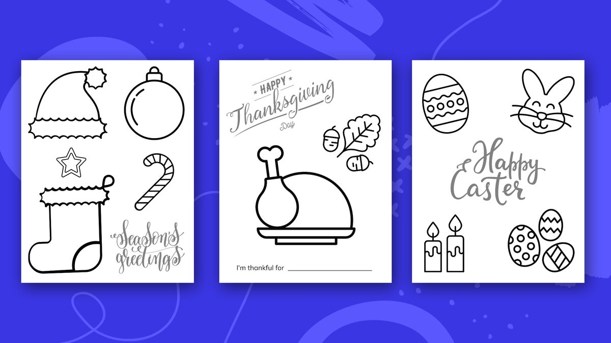 DIY Holiday Coloring Books for Kids and Adults Alike | Learn BeFunky