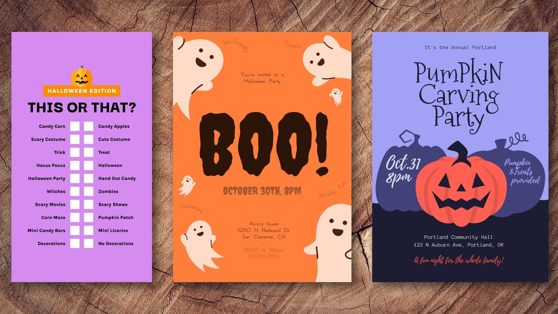halloween featured templates