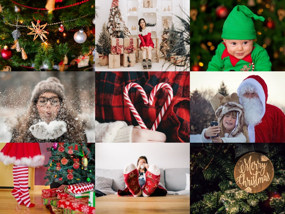 mood board holiday photo tips