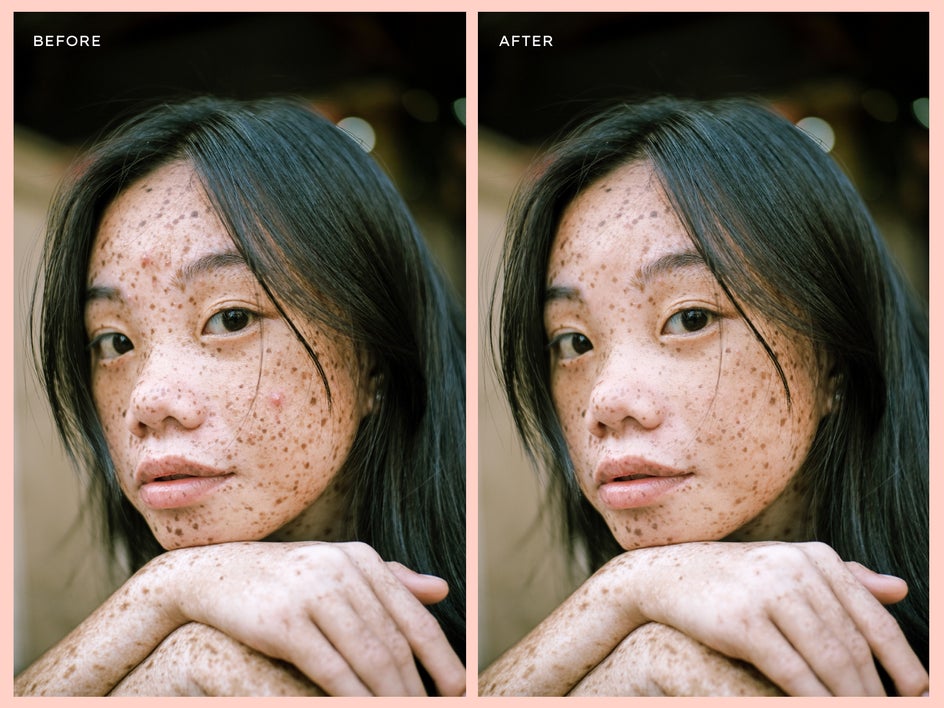 portrait before/after