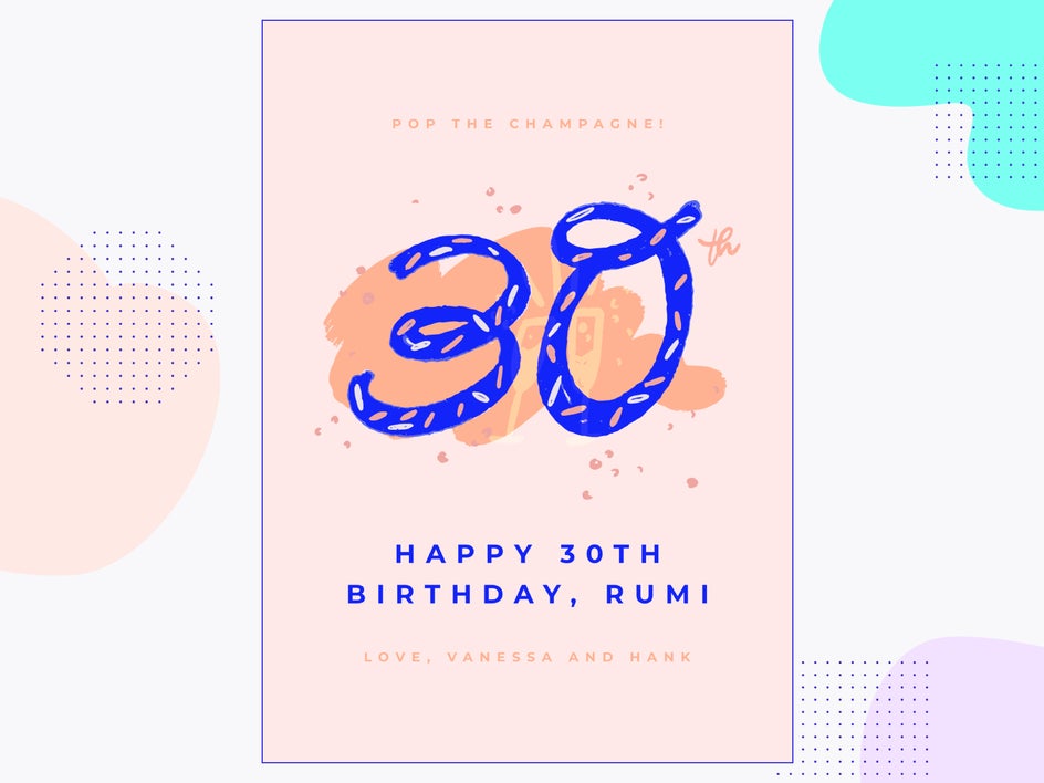 adult birthday card simple 2