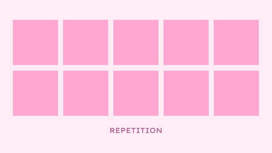 design principle repetition