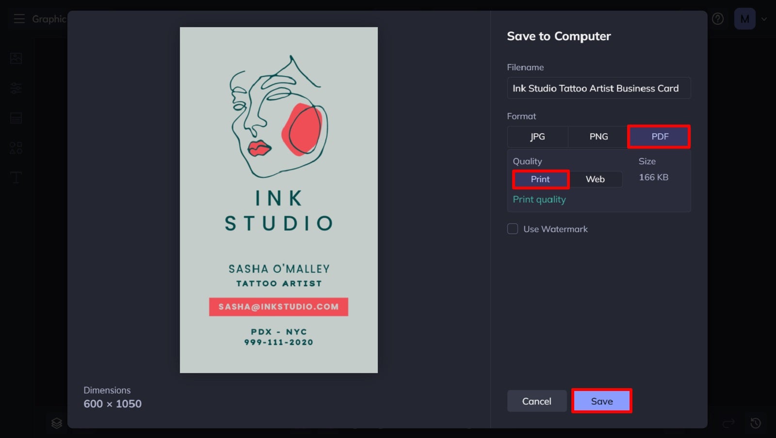How to Print Your Own Business Cards Learn BeFunky
