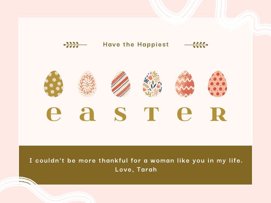 girlfriends easter card