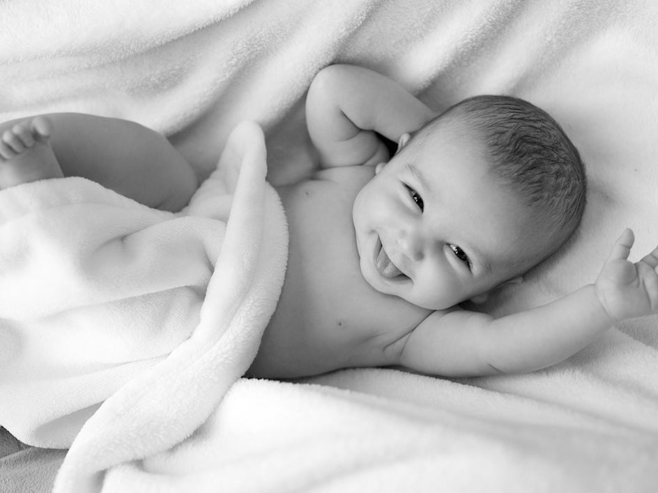 newborn photoshoot expression