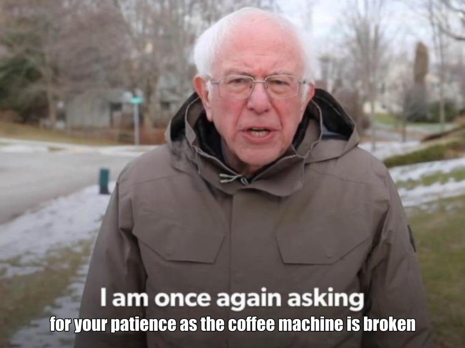 bernie office meme