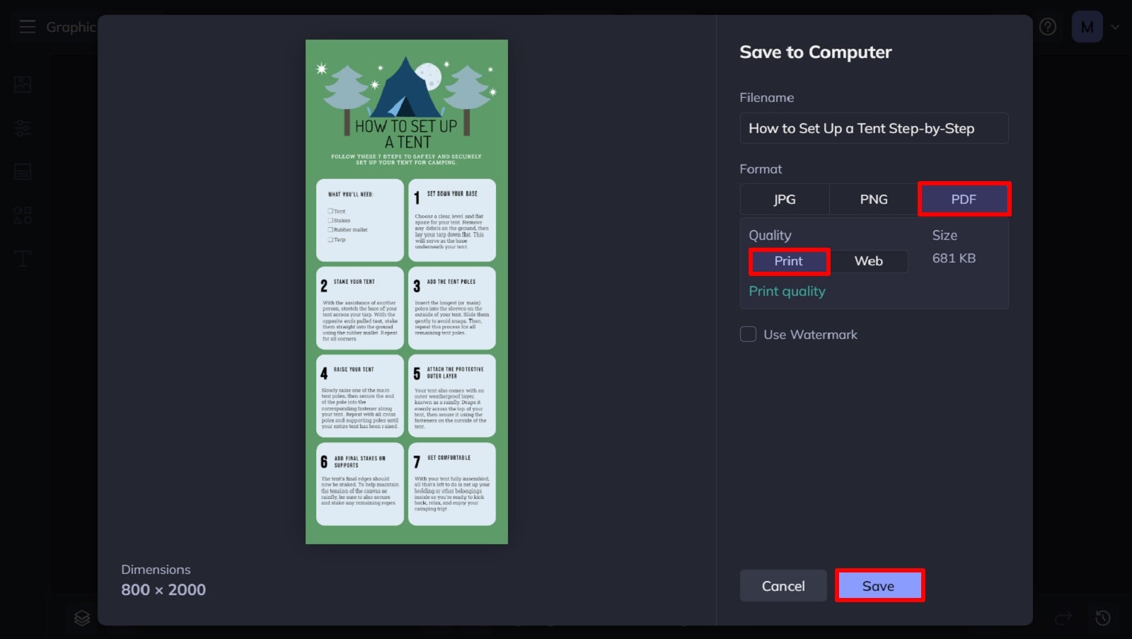 How to Create a Step-by-Step Guide Graphic | Learn BeFunky