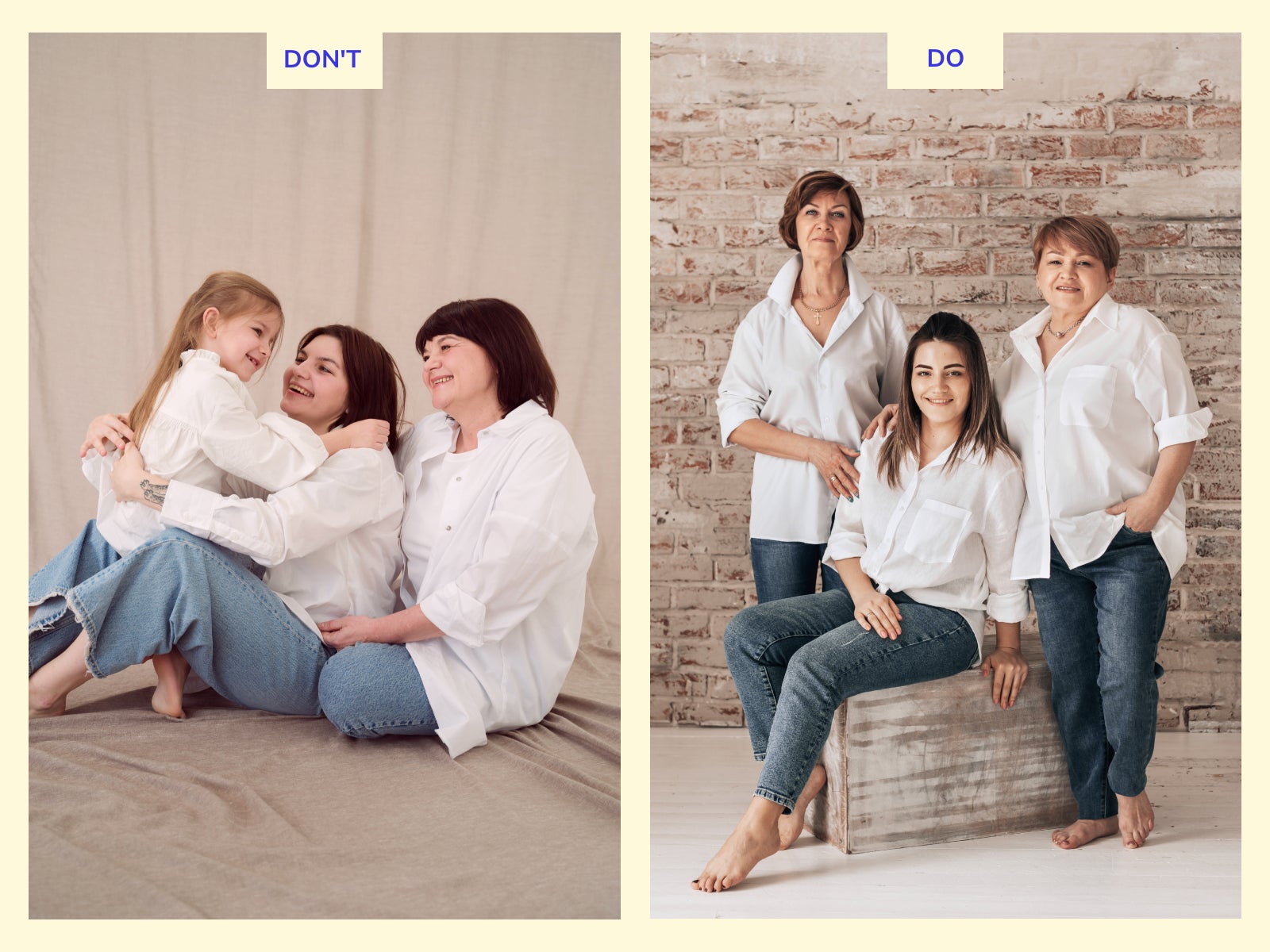 What to Wear in family pictures BY COLOR! 100 ideas in all colors!  Capturing-Joy.com #… | Family picture outfits, Family photos what to wear,  Family photo outfits