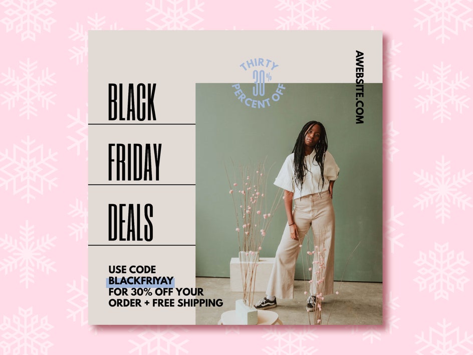 holiday sale insta before