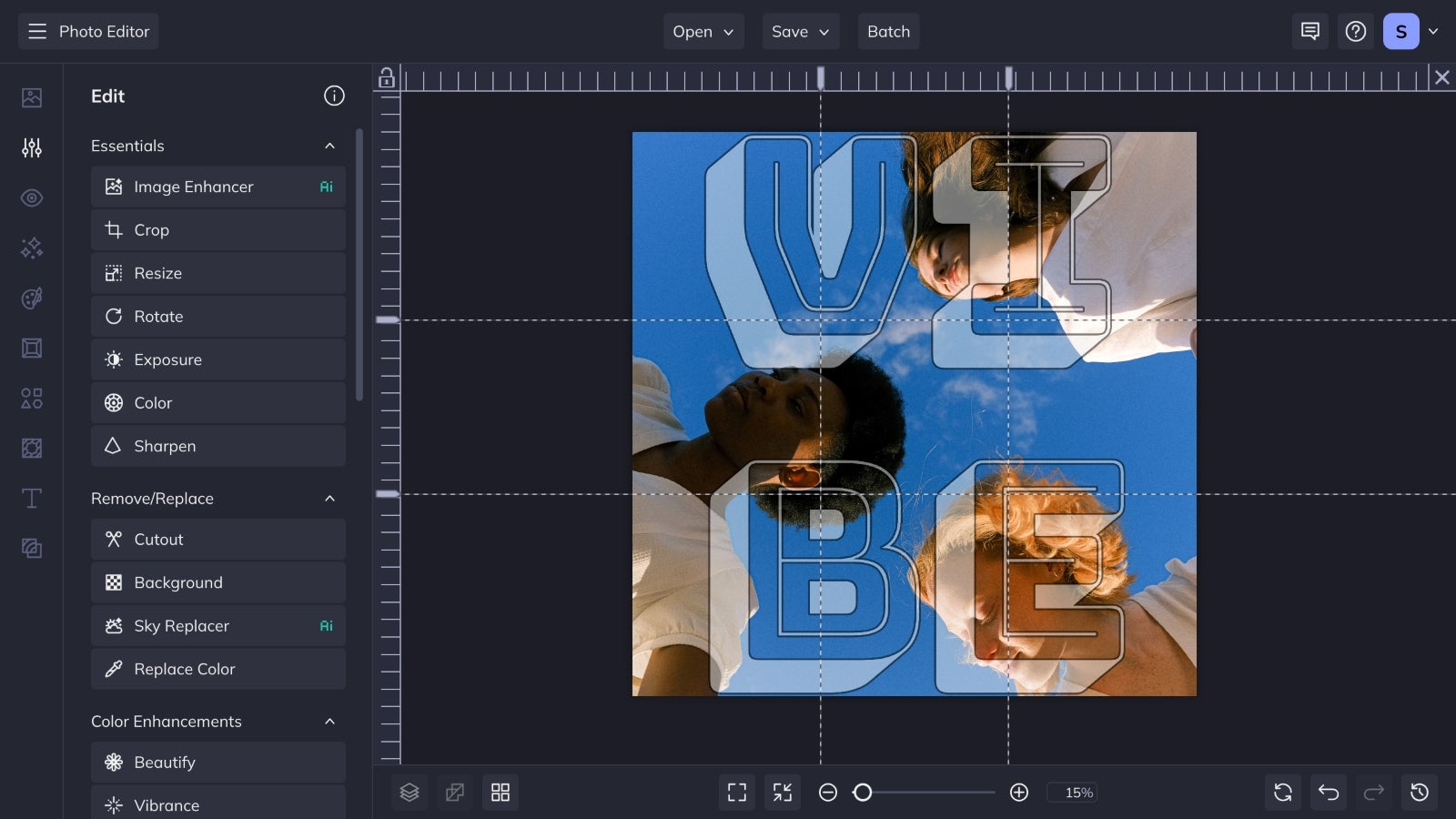 How to Split Images for Your Instagram Grid | Learn BeFunky