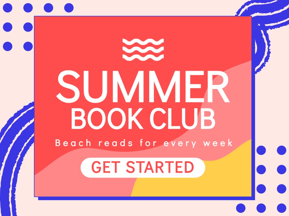 book club banner ad