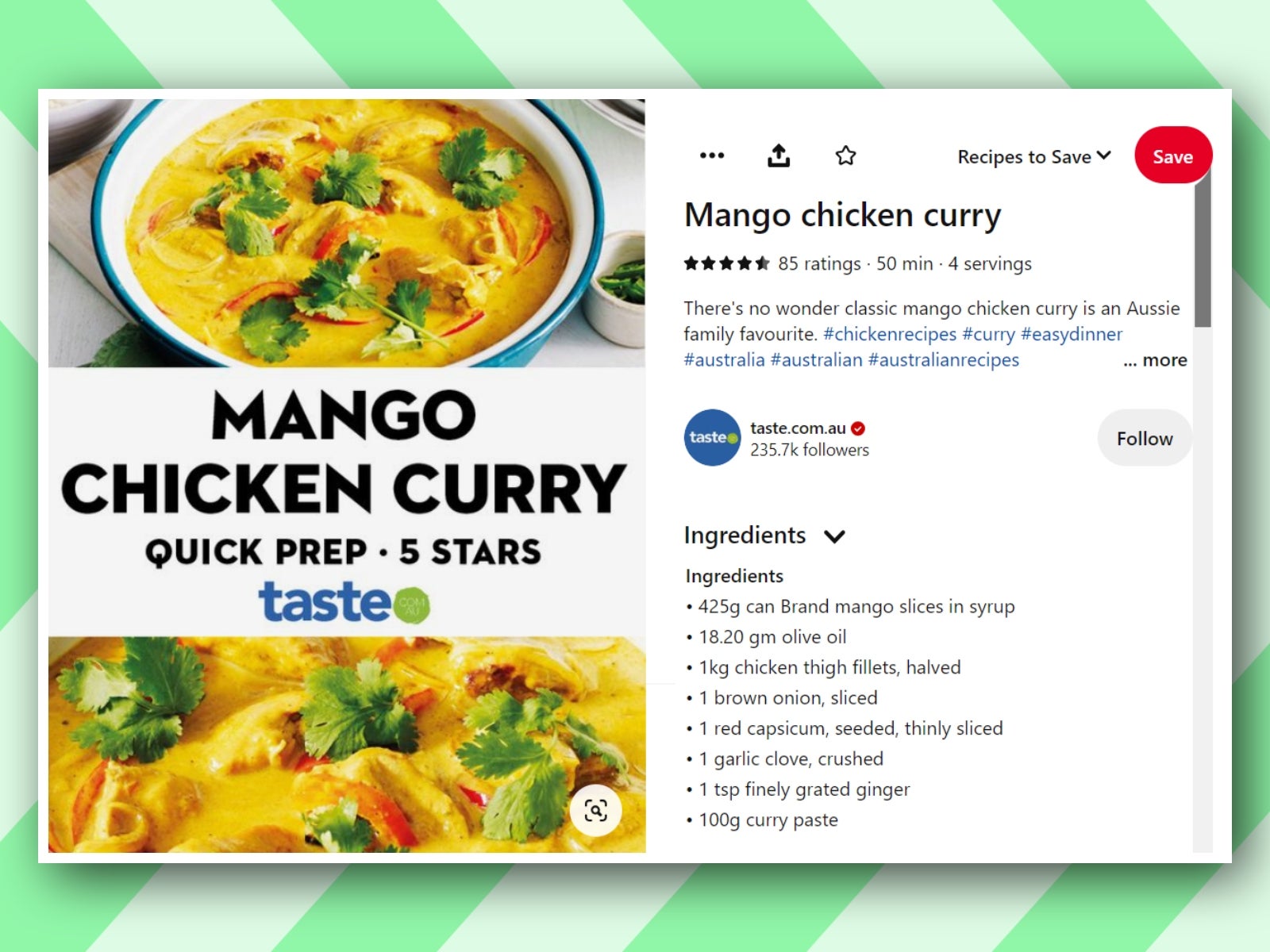 Create Delicious Recipe Pins With Custom Pinterest Templates | Learn ...
