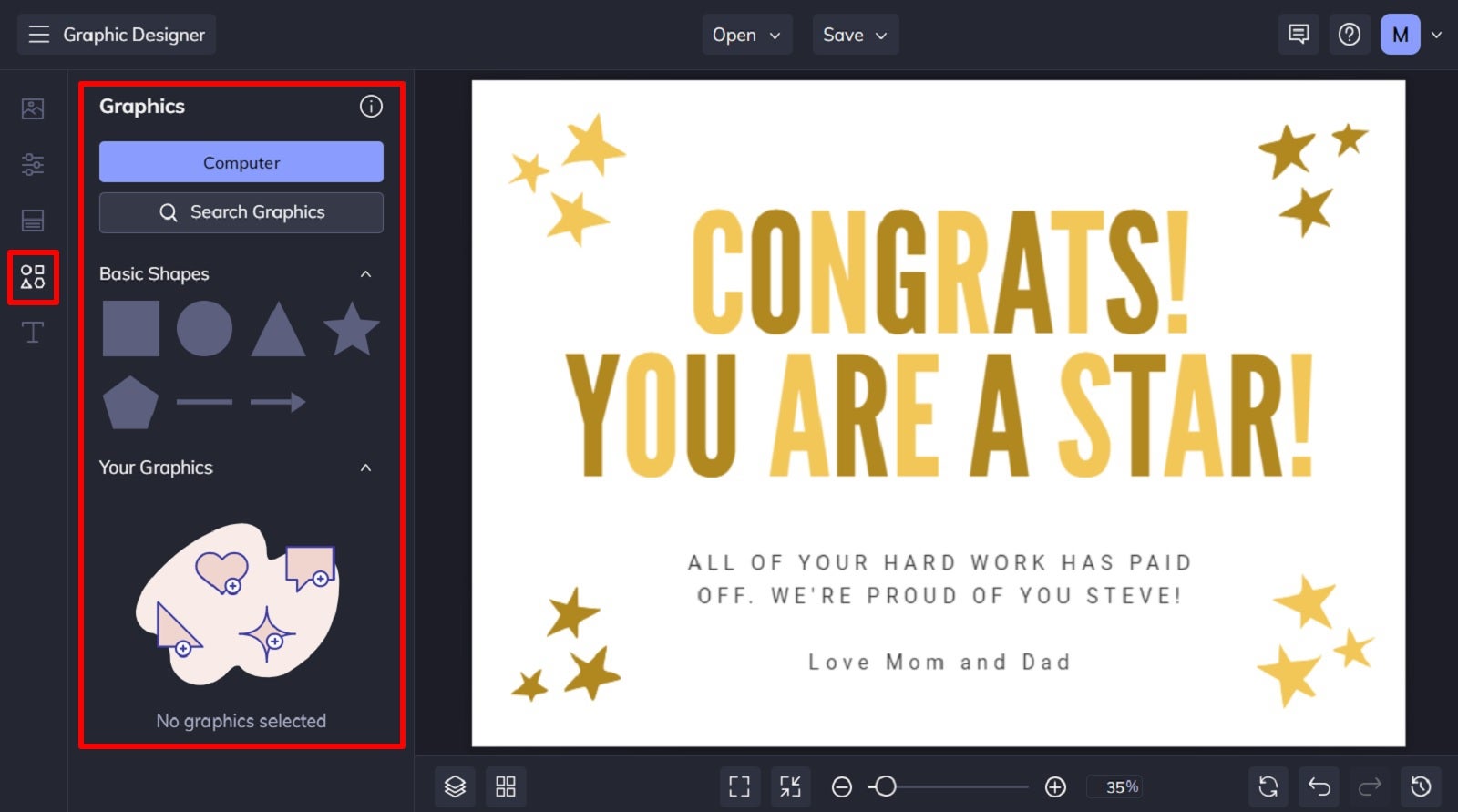 How to Design Your Own Printable Congratulations Cards | Learn BeFunky