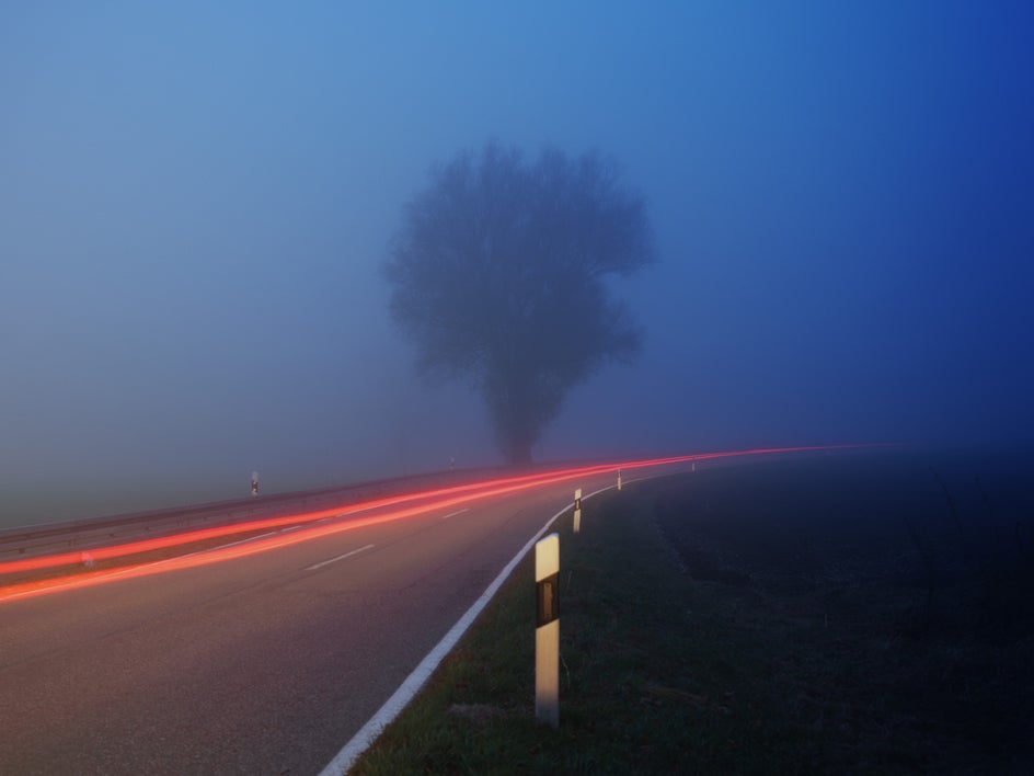 blue hour fog example