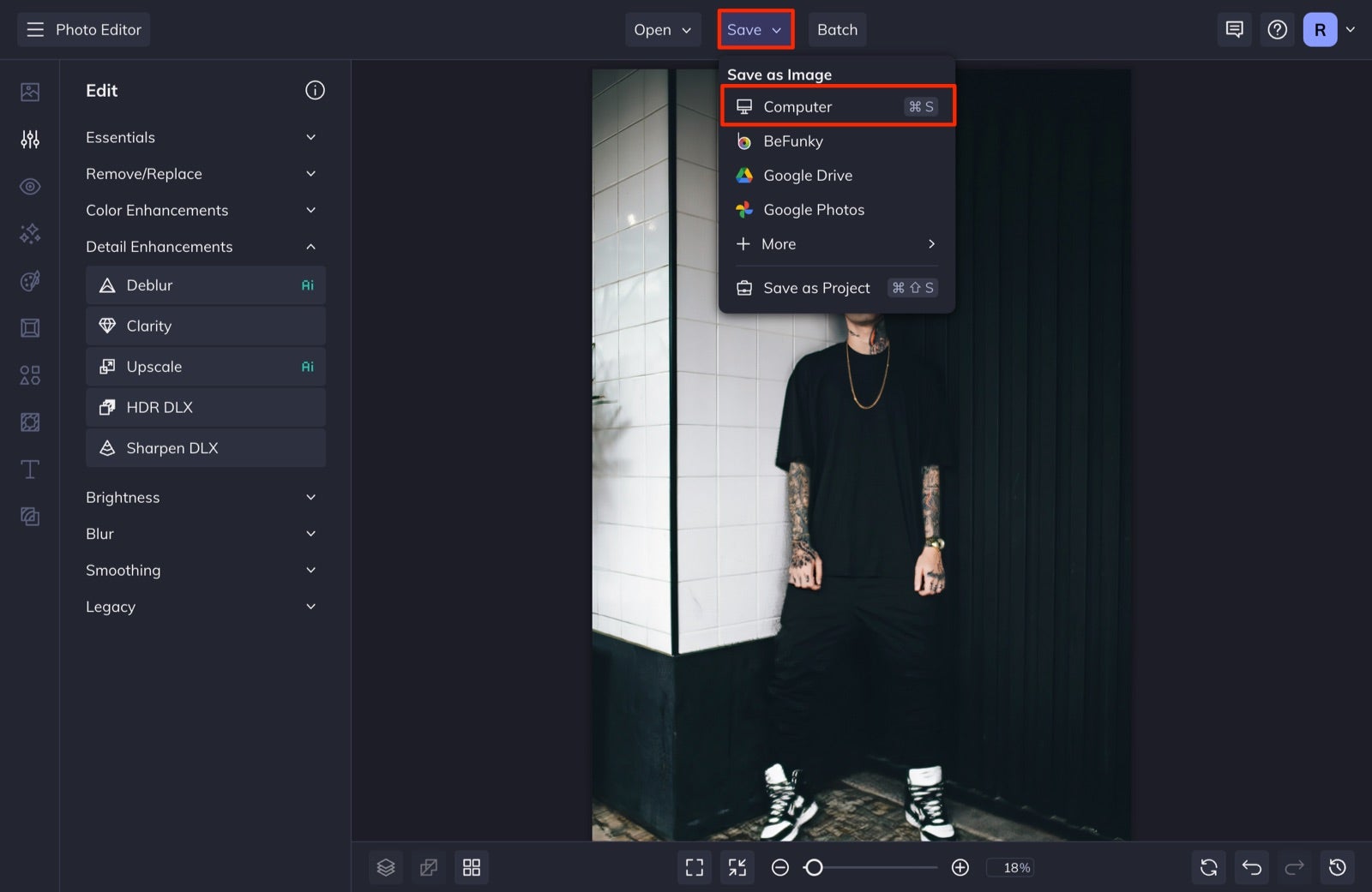 Fix a Lens Blur With Deblur AI Learn BeFunky