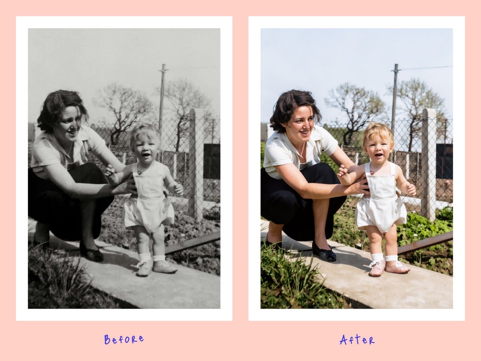 old photo before_after