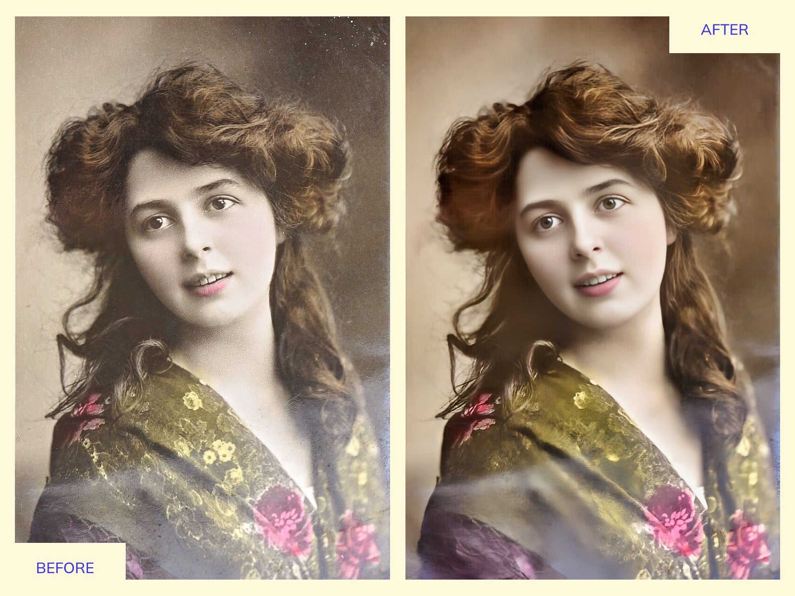 Repair Old SunDamaged and Scratched Images With AI Learn BeFunky