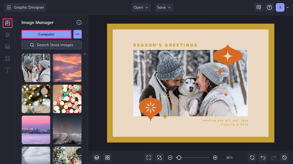 DIY Holiday Card Tutorial 2