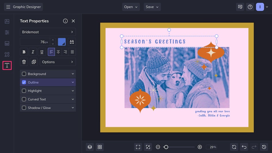 DIY Holiday Card Tutorial 7