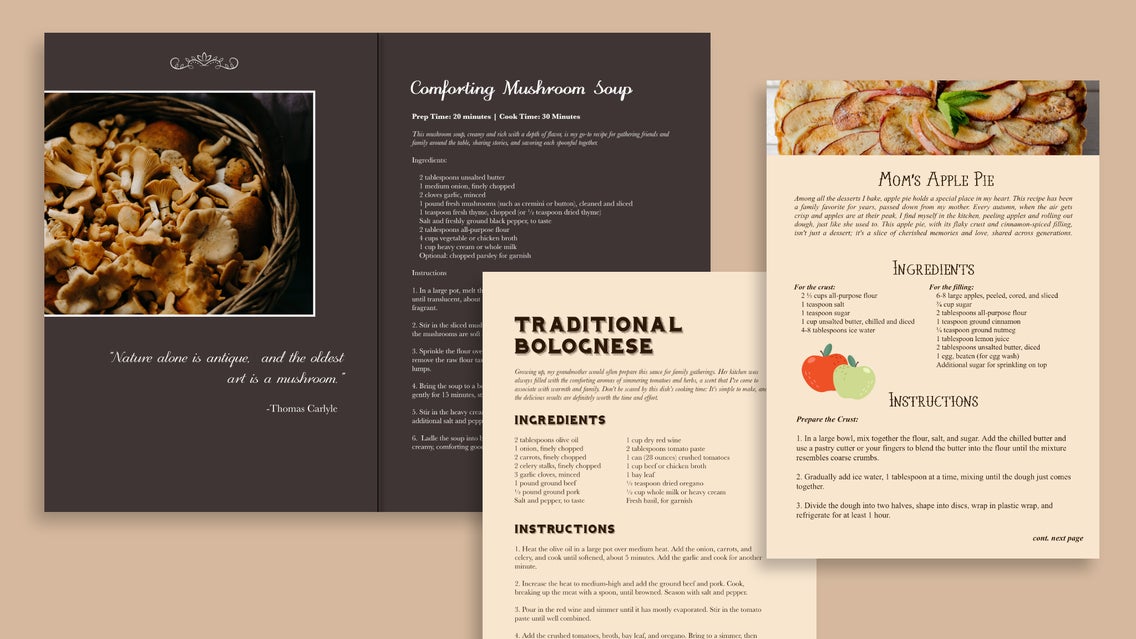 How to Design Printable Recipes | Learn BeFunky