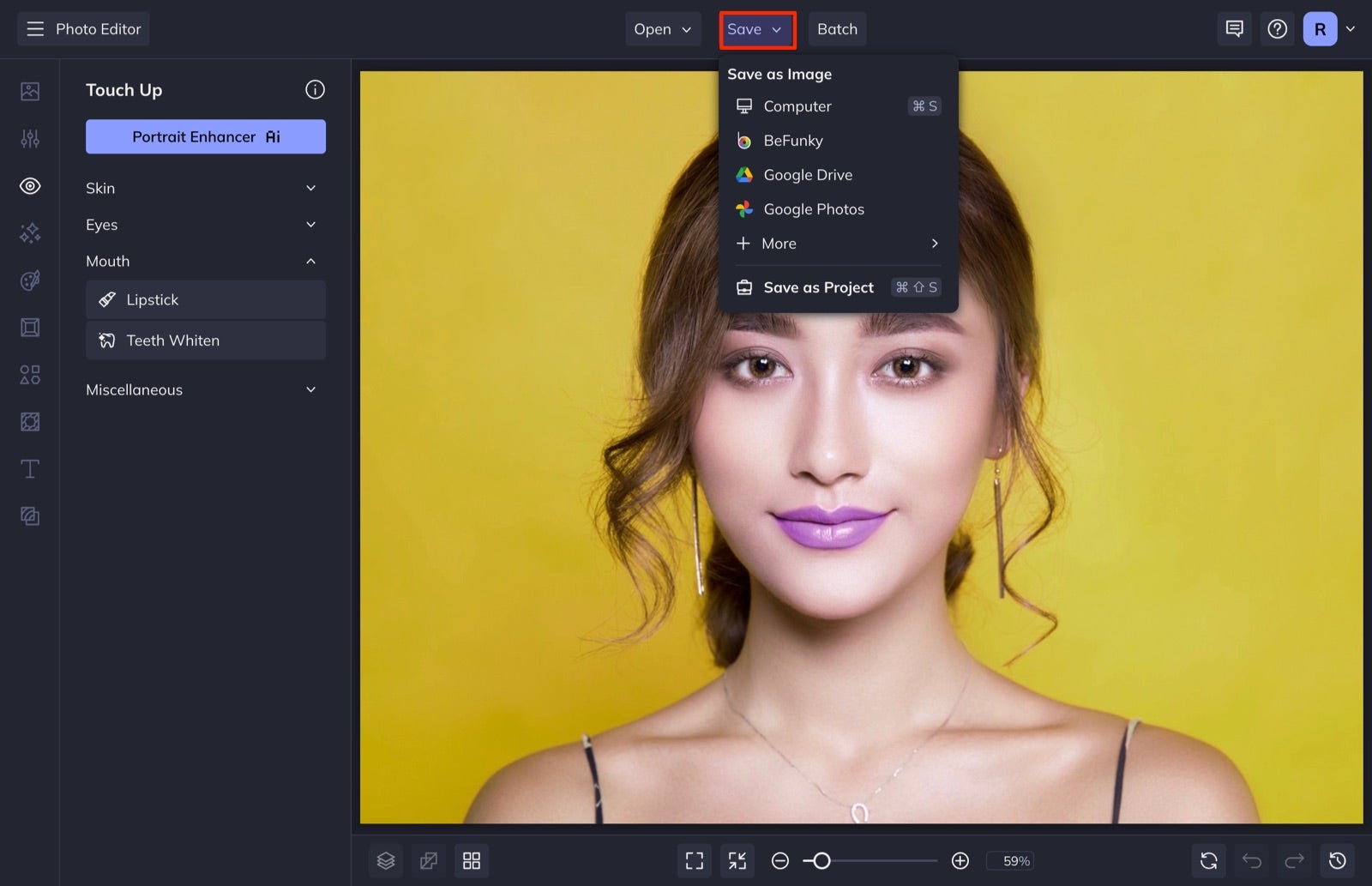 No Lipstick? No Problem! Change Your Lip Color With the Lipstick Tool