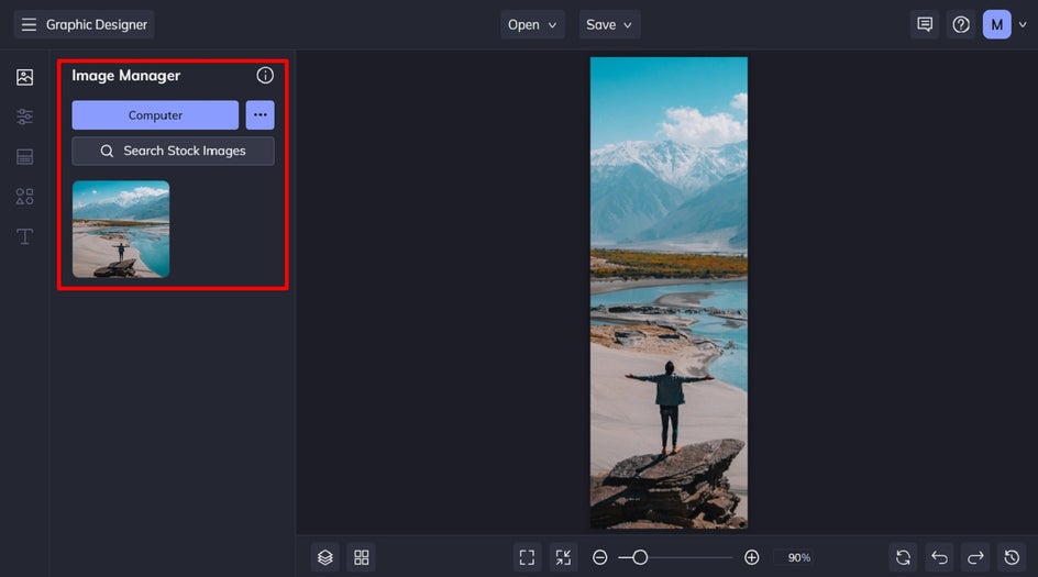 add image to bookmark
