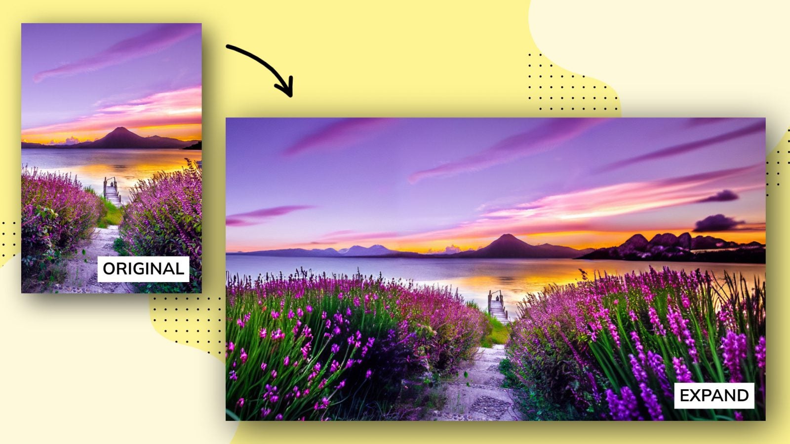 Extend Your Landscapes With Expand AI | Learn BeFunky