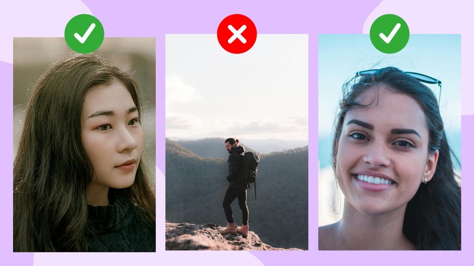 Two good and one poor example of the best portraits for oil painting effects