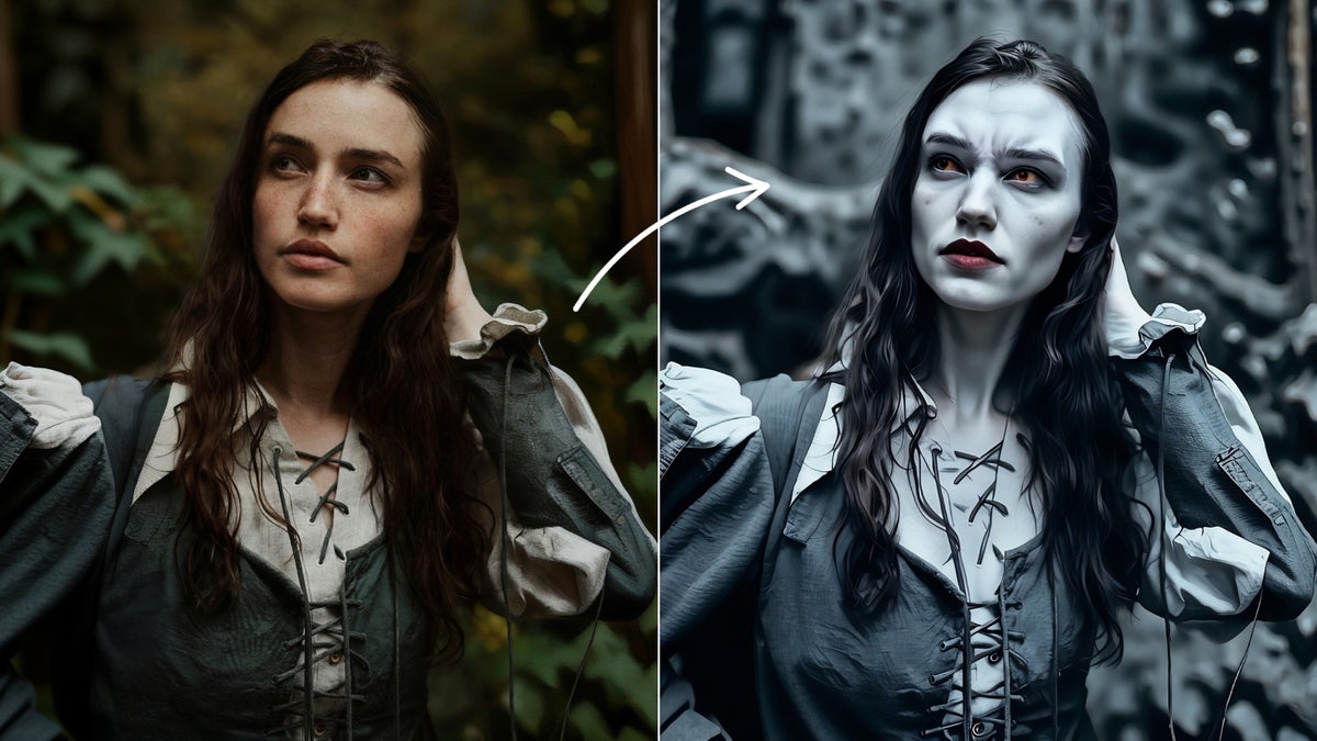 How to Transform Yourself Into a Vampire With Fantasy Photo Effects ...