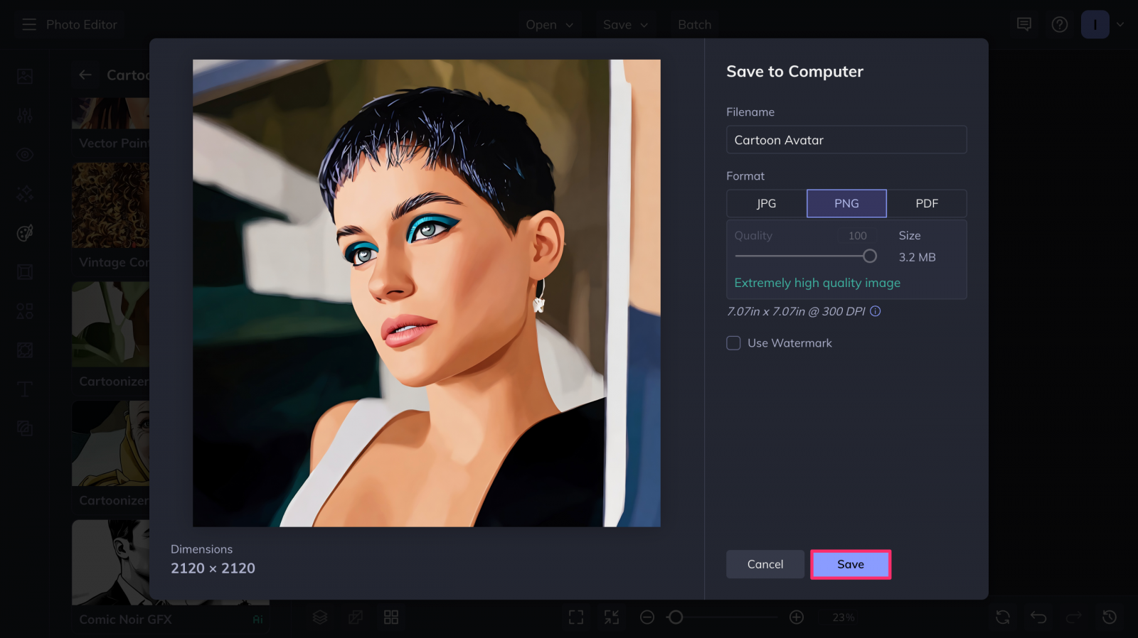 How to Create a Cartoon Avatar | Learn BeFunky