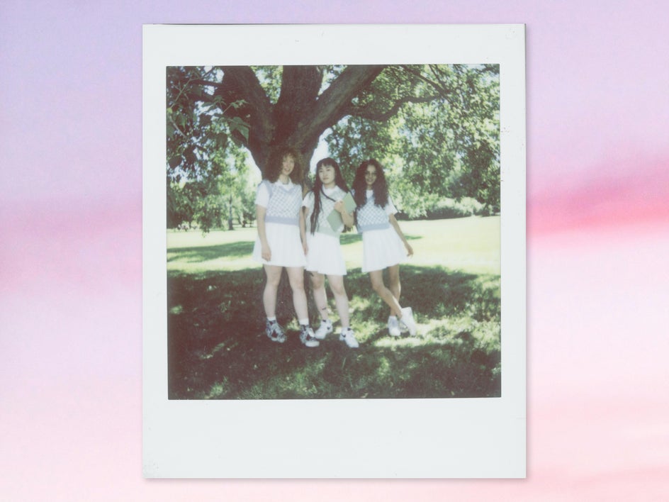 Old Photo Polaroid Before