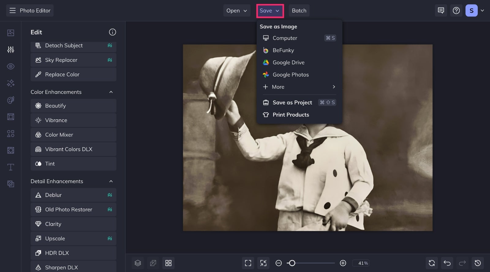 Restore Portraits With the Old Photo Restorer | Learn BeFunky
