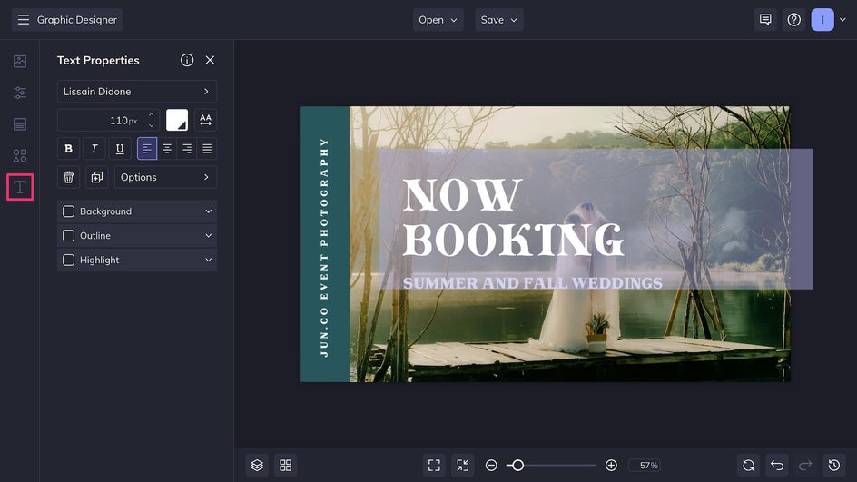 Adjust the text of the Twitter template