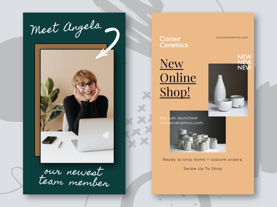 Business marketing Instagram Story templates