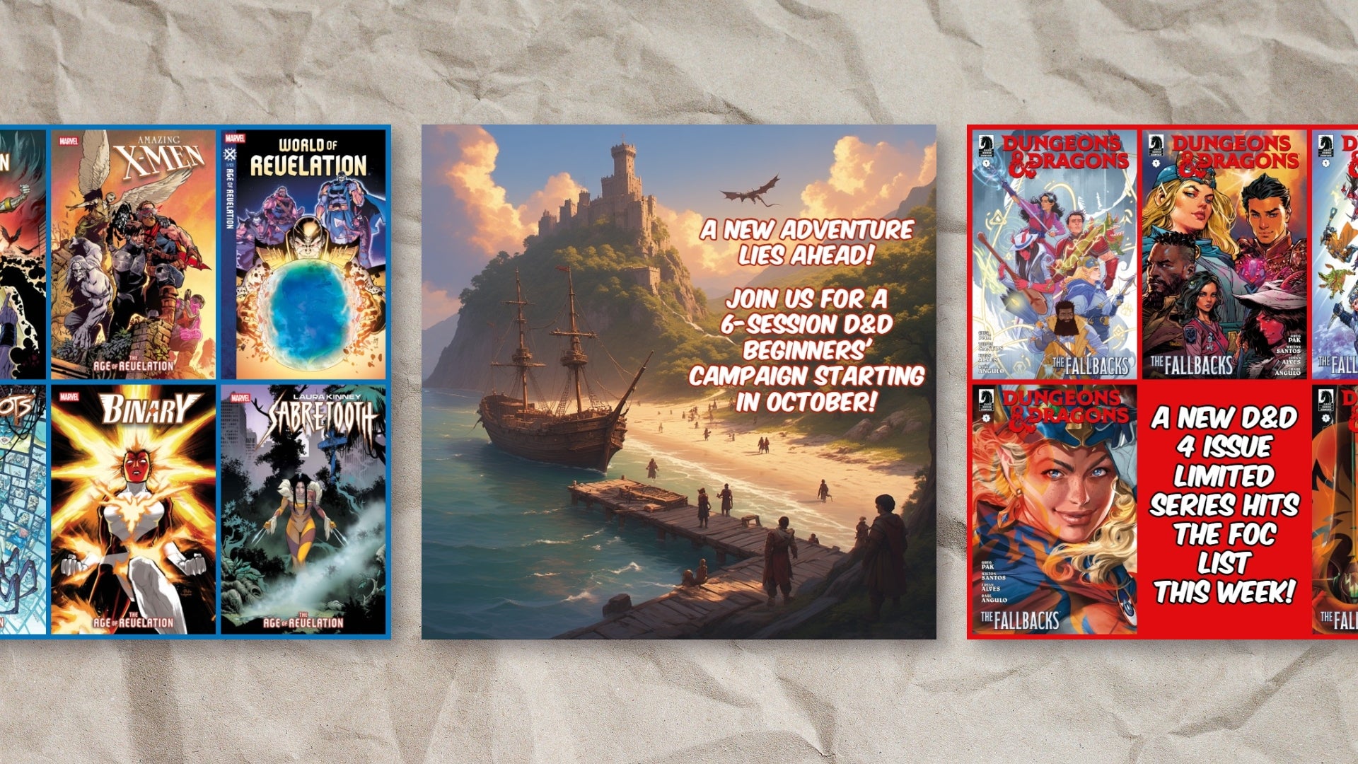 Three Instagram posts made for Dragonfly Comics featured