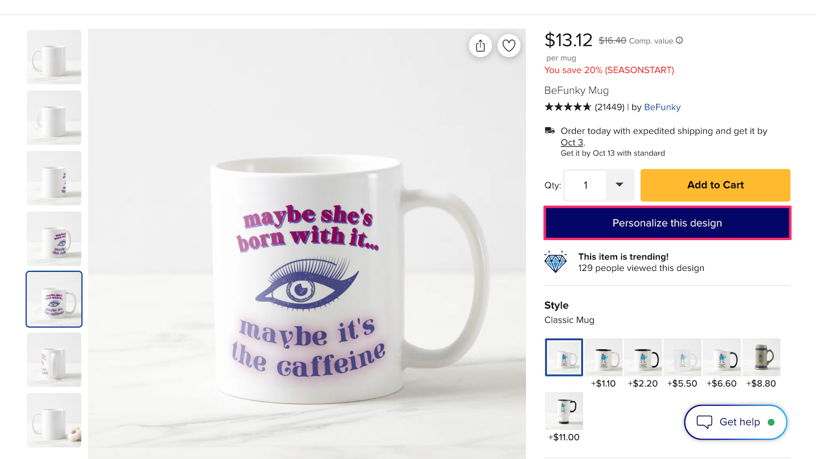 Turn Your Text Into a Custom Coffee Mug Design | Learn BeFunky