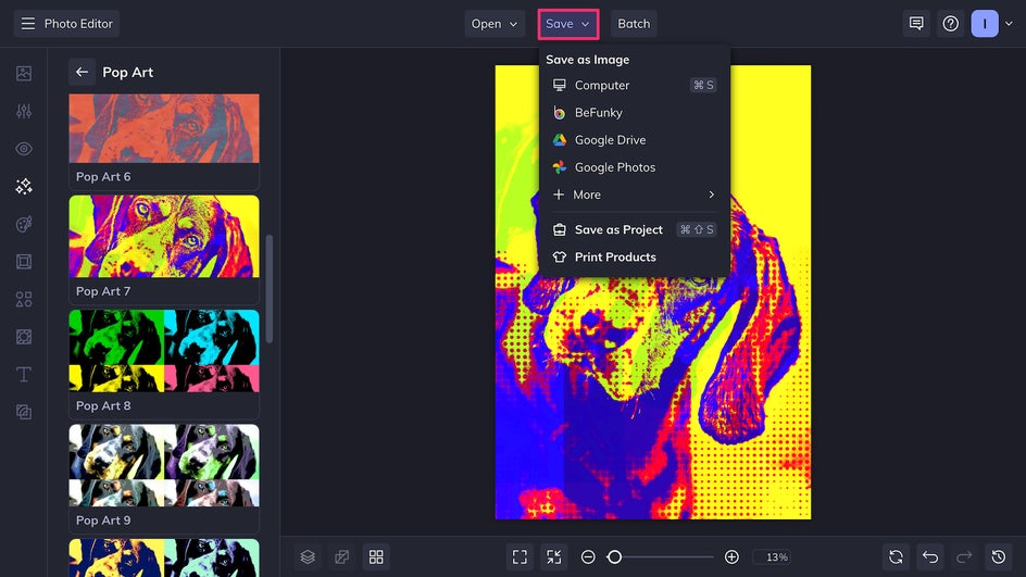 Pet Pop Art Tutorial 4
