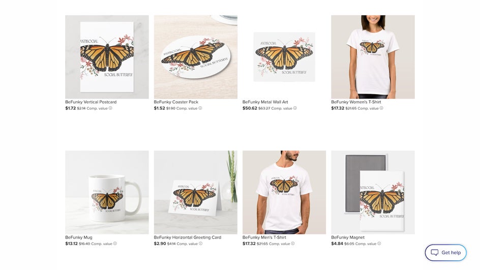 Zazzle t-shirt mockups