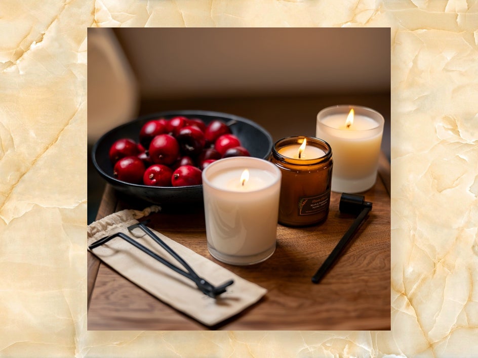 Here I Am Self-Care gift candles